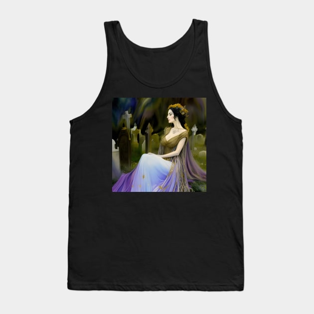 Solemn Repose Tank Top by TheWombatsDen